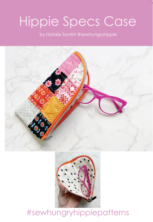 Hippie Specs Case sewing pattern 10 pack