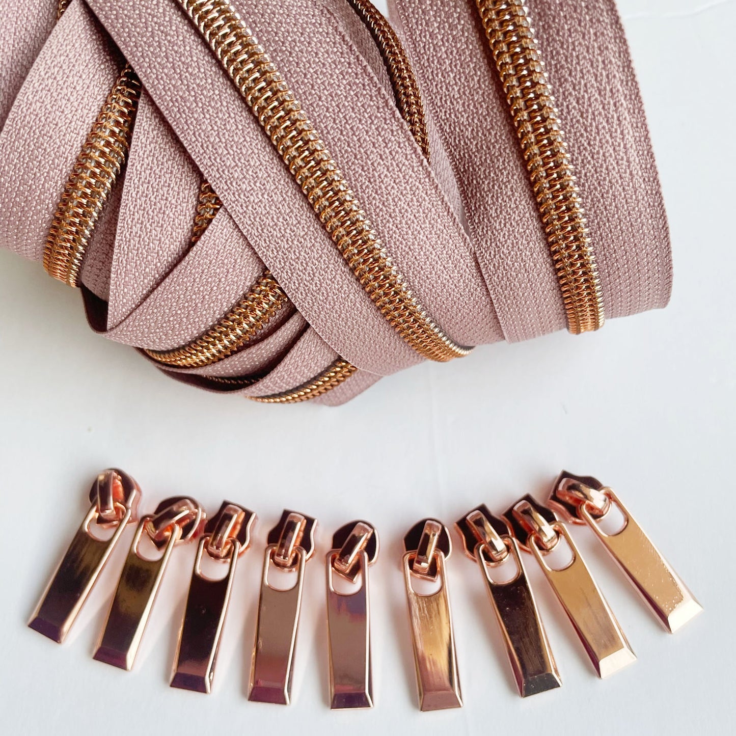 Dusty Rose Zipper Pack