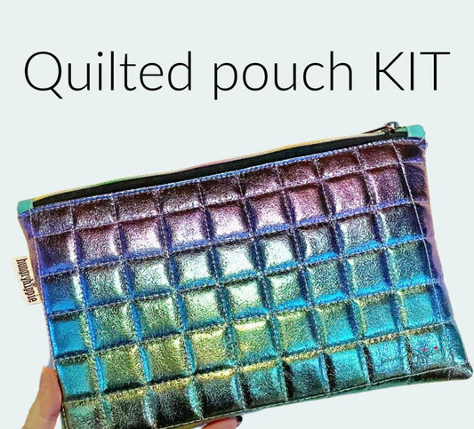 Quilted Pouch paper pattern pack of 10