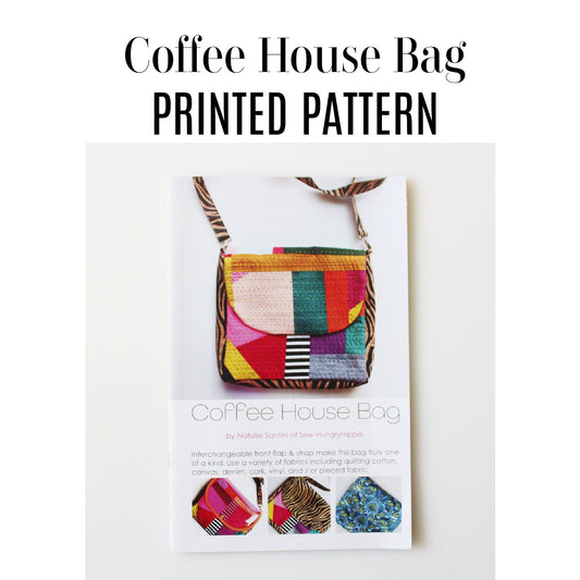 Coffee House Bag printed pattern