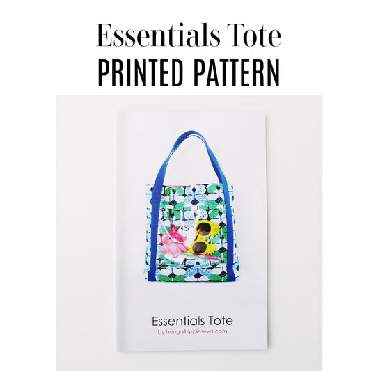The Essentials Tote bag printed sewing pattern