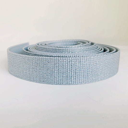 Glitter Webbing Silver