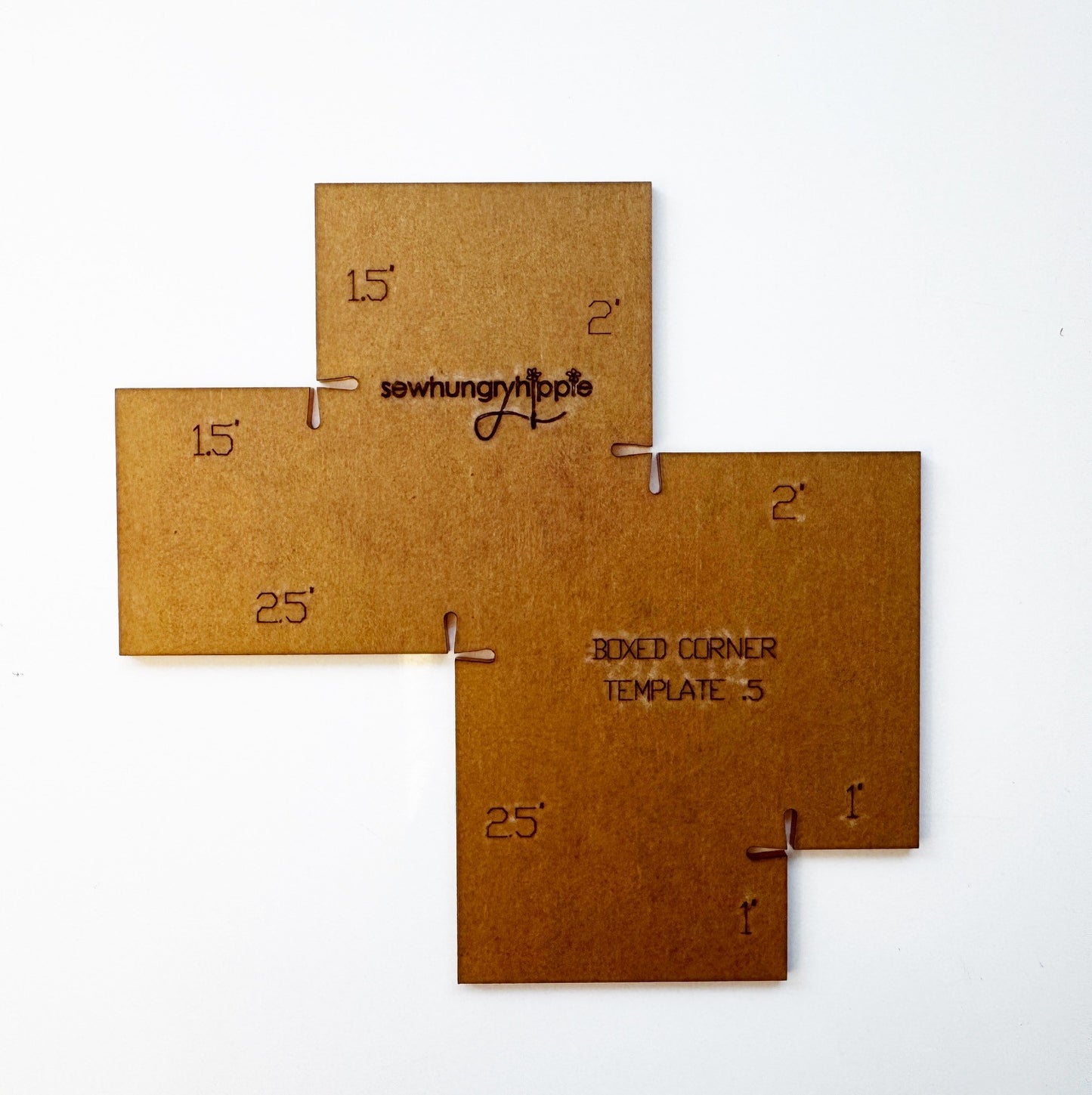 ACRYLIC TEMPLATE BOX MY CORNERS 0.50
