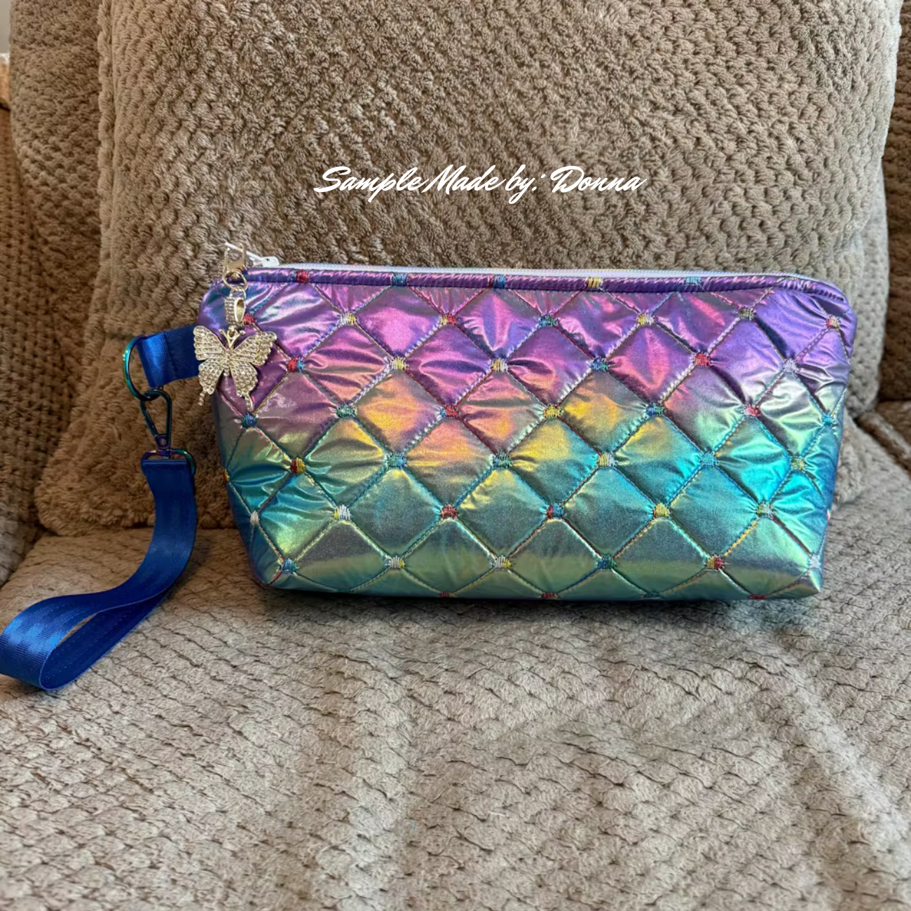 Quilted Deep Space Puffy Vinyl