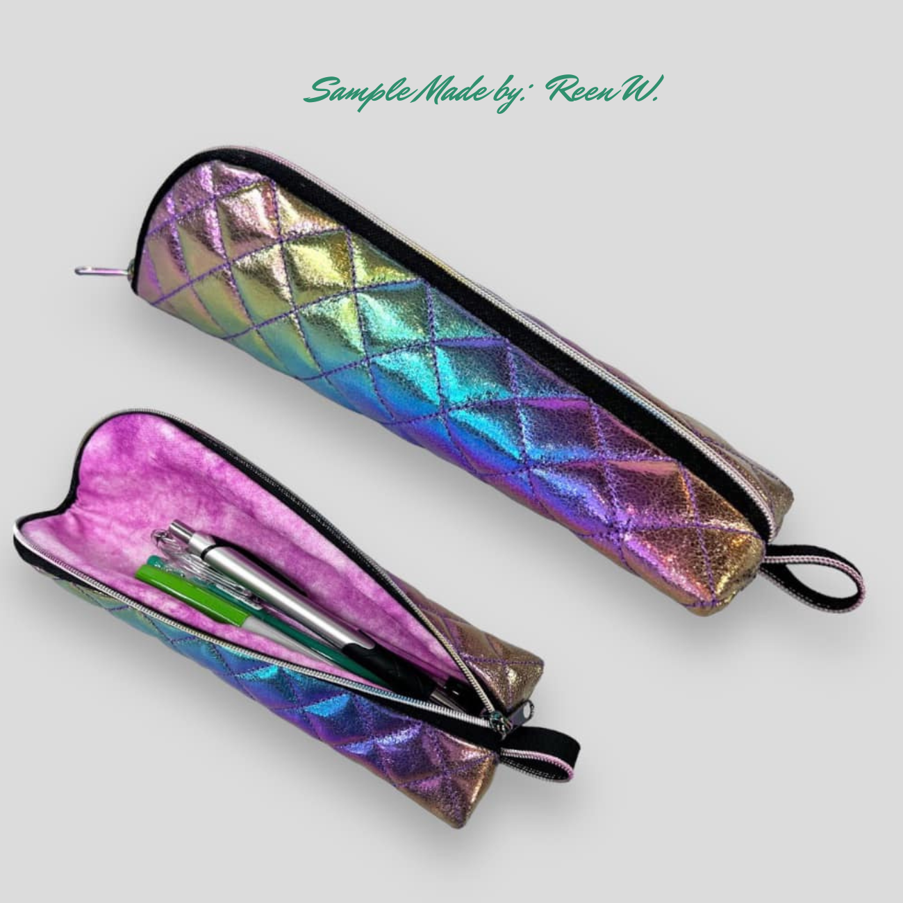 Quilted Deep Space Puffy Vinyl
