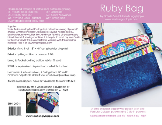 Ruby Bag sewing pattern