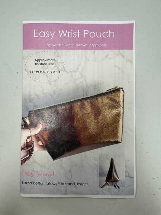 Wristlet pouch paper pattern pack of 10