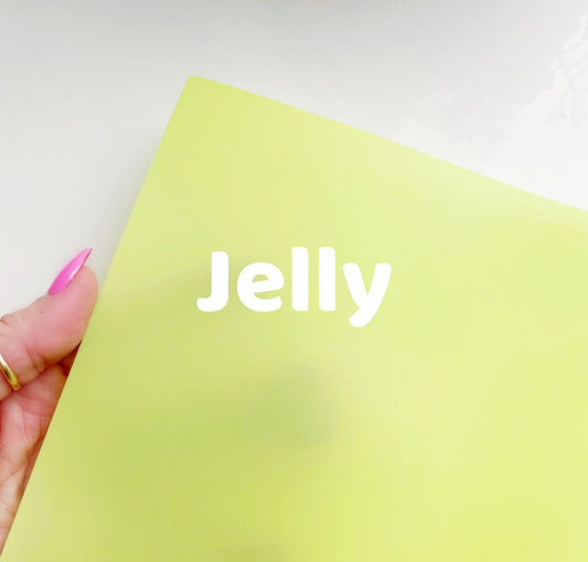 Jelly Vinyl Chartruse 18x56